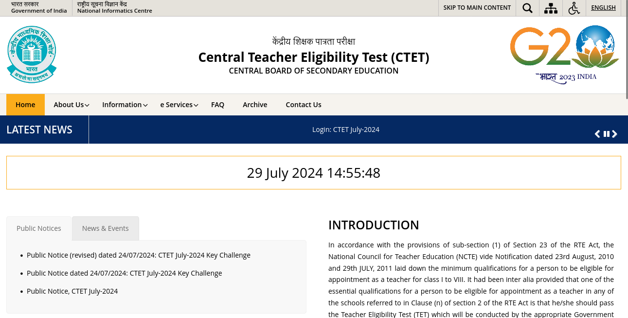 Central Board CTET Result 2024 July Scorecard Expected Date