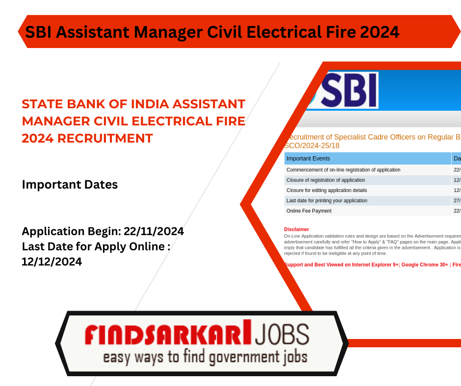 State Bank of India Assistant Manager